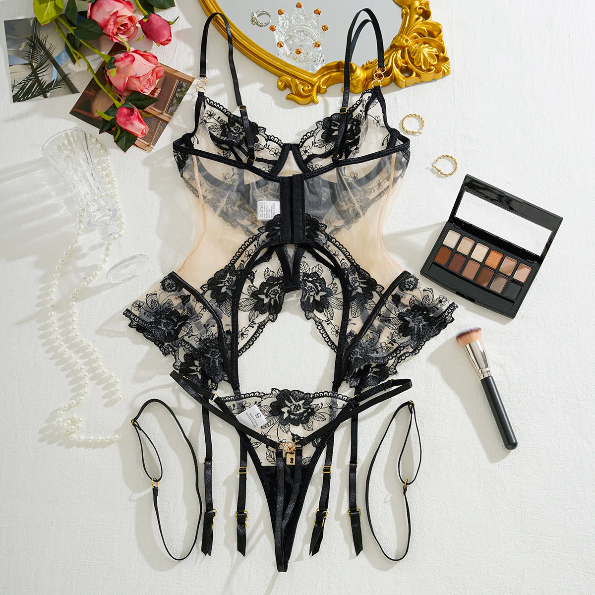 Lingerie Vintage Ultra Fina Tentação