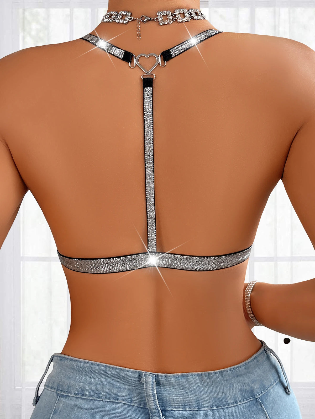 Sutiã Sensual Luxo Sem Costas