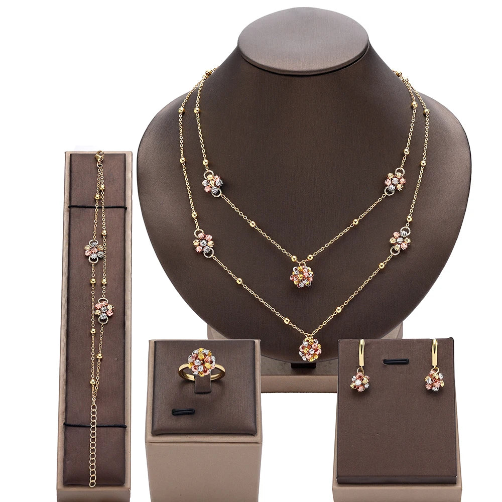 Conjunto de Joias Lux Fashion 4 Peças