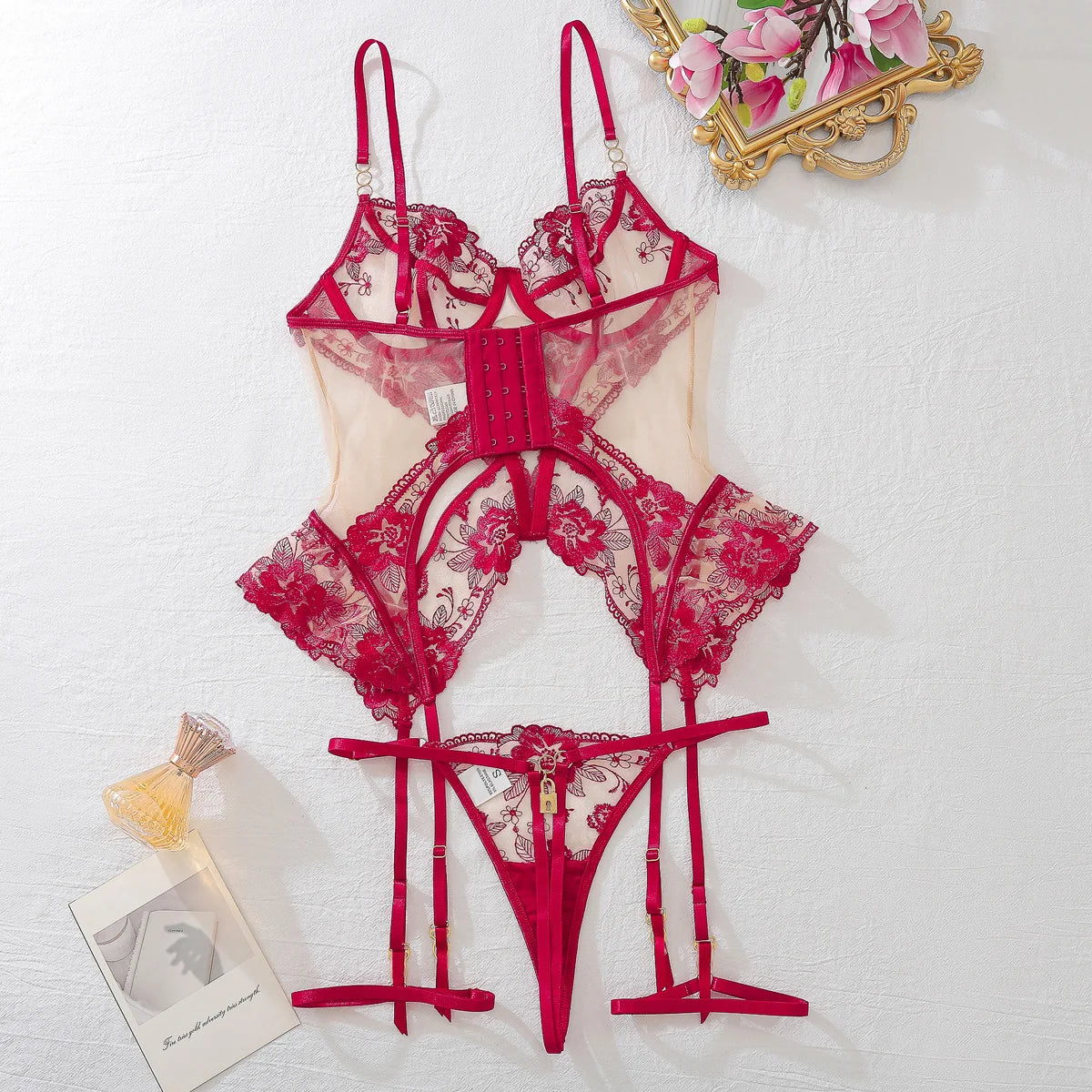 Lingerie Vintage Ultra Fina Tentação