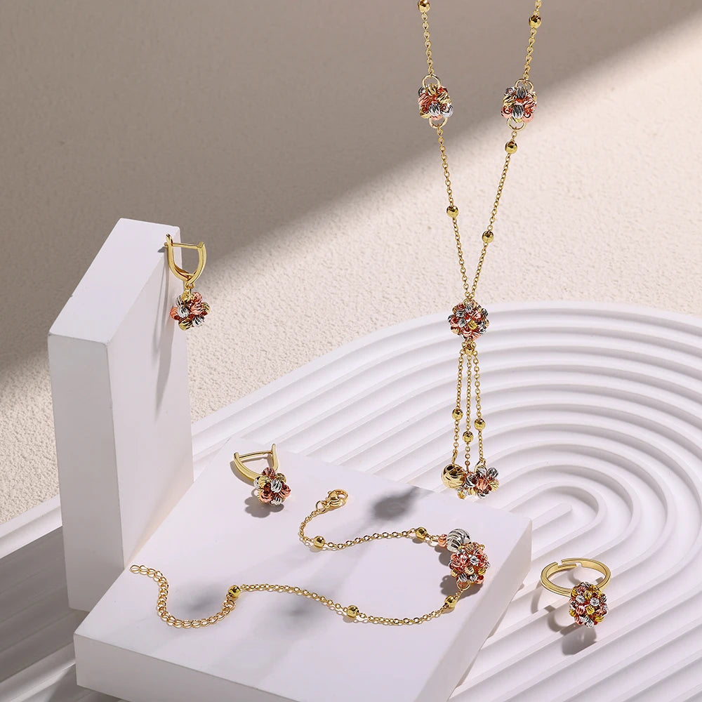 Conjunto de Joias Lux Fashion 4 Peças