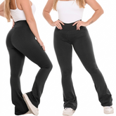 Calça Flare Thermal Shape Zero Transparência