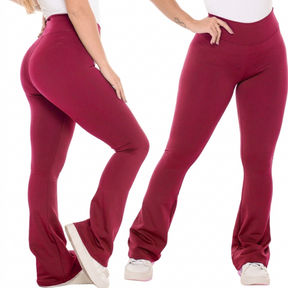 Calça Flare Thermal Shape Zero Transparência