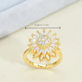 Gargantilha Girassol Criativo Inoxidável