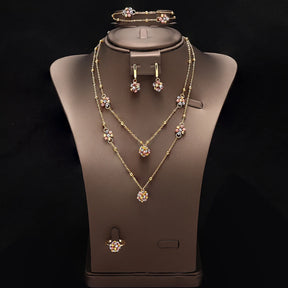 Conjunto de Joias Lux Fashion 4 Peças