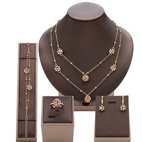 Conjunto de Joias Lux Fashion 4 Peças