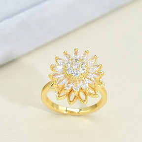 Gargantilha Girassol Criativo Inoxidável