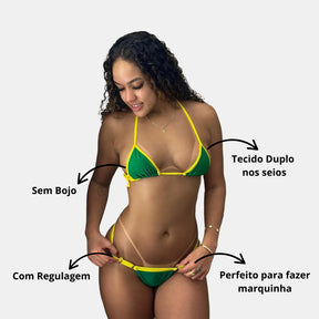 Biquíni Brasil Marquinha Perfeita