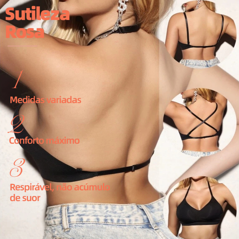 Sutiã MultiStyle Push-Up Costas Livres