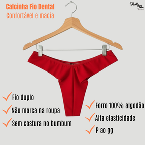 Kit 10 Fio Dental Poder Levanta Bumbum