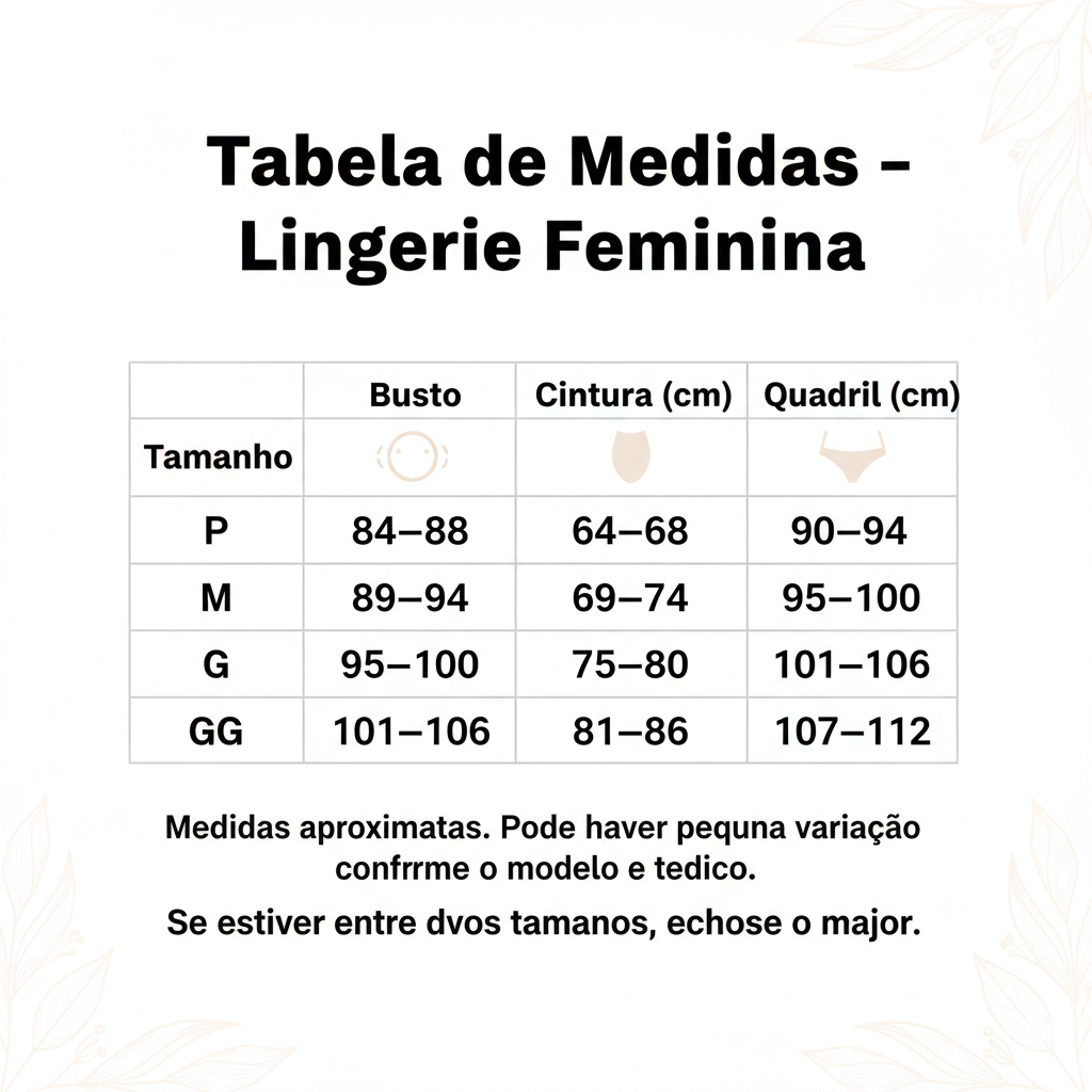 Lingerie Body Tentação Vazada Cinta Liga Ajustável