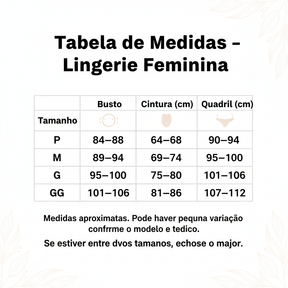 Lingerie Body Amor Provocante com Aberturas