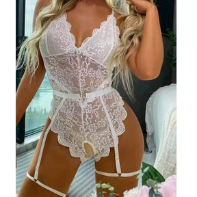 Lingerie Sensual Body Desejo com Cinta Liga