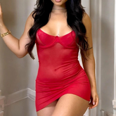 Camisola Fascínio Transparente Trançado