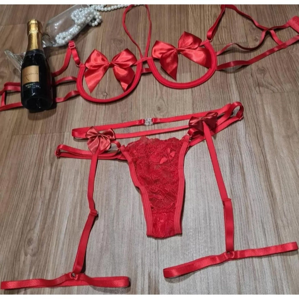 Lingerie Sexy Conjunto Noite Proibida