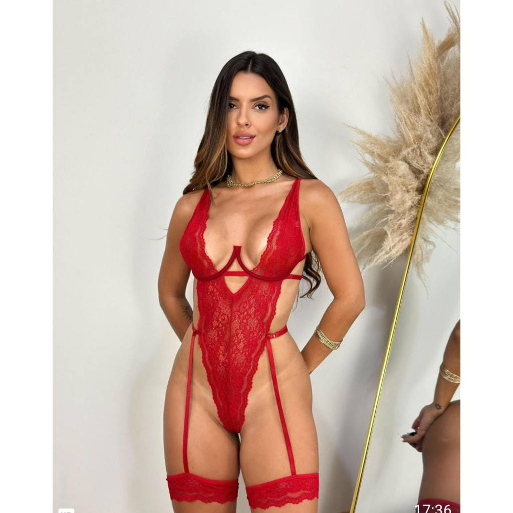 Lingerie Body Renda Poder V